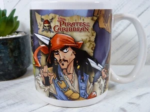Disney Pirates of the Caribbean Coffee Mug Johnny Depp Cartoon - M1 - Picture 1 of 8