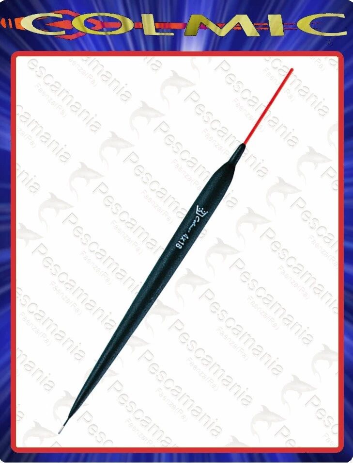 Galleggiante colmic Alborella deriva corta in metallo ed antenna in plastica - Imagen 1 de 1