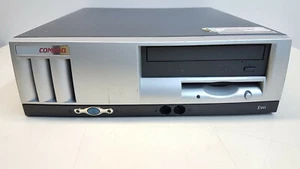 RARE Compaq Evo D5pS SFF + Celeron 1000 + 512MB + 20GB Windows 98SE TESTED - Picture 1 of 11