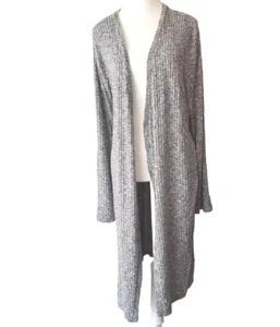 NWT Old Navy Women's Plus Lightweight Ribbed Button-up Long Cardigan XXL - Picture 1 of 6