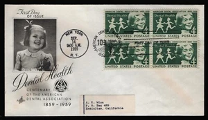 #1135 4c American Dental Association, Art Craft Sealed Flap **ANY 5=FREE SHIP** - Picture 1 of 1
