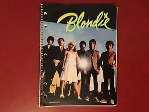 Blondie Rock On quaderno rilegato a spirale libro tema 1980 Best Of Pen-Tab - Foto 1 di 2