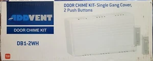 Door Chime Kit Addvent with Transformer and 2 Hard Wired Push Buttons NEW! - Picture 1 of 2