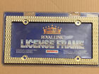 Metal Frame ~ (2) LICENSE PLATE HOLDERS ~ "Royal Link Golden look" ~ # 25-5681