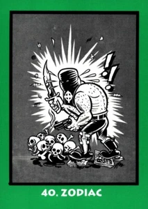 Tarjeta coleccionable Zodiac, True CrimeMurderer - Imagen 1 de 2