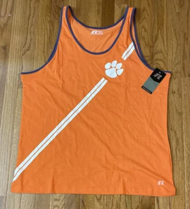 Men's Clemson Tigers Russell Athletic Tank Top Sleeveless Shirt NWT 2XL - Picture 1 of 1