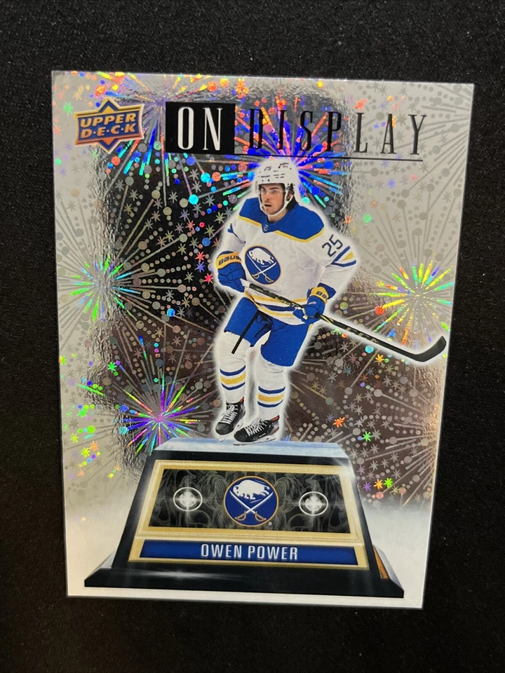 22-23 UD Series 1 Hockey Epack Exclusive RC On Display OD-4 Owen Power - Image 1 of 2