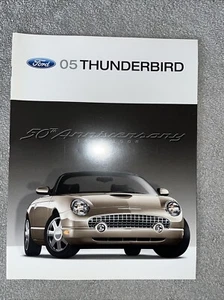 2005 Ford Thunderbird 50th Anniversary 1955 - 2005 Ford Dealer Brochure 9 pages - Picture 1 of 4