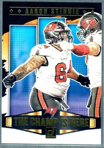Donruss Aaron Stinnie The Champ is Here 2021 #CIH-18 Buccaneers - Imagen 1 de 2