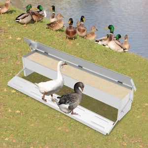 Automatic Chicken Feeder Large Capacity Poultry Trough 10kg - Picture 1 of 14