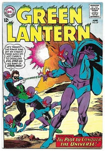 Green Lantern #37 F/VF 7.0 1. Auftritt Evil Star! SCHÖN! - Bild 1 von 2