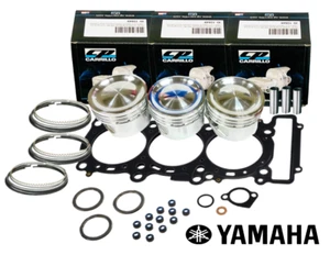 YXZ1000R SS EPS Hi Comp 12.5:1 CP Pistons Race Gas Top End Rebuild Redo Kit - Picture 1 of 1