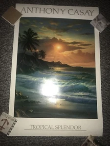 "Tropical Splendor de Anthony Casay adecuado para estampado enmarcado 24"" X 36" - Imagen 1 de 1