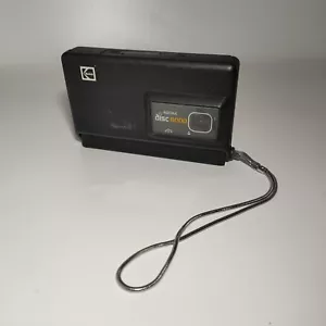Vintage Retro Kodak Disc 6000 Compact Point & Shoot Film Camera Black *Untested* - Picture 1 of 11