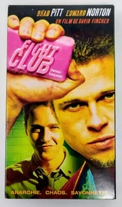 Fight Club VHS (1999) - NTSC - French - VG (Tested) - Picture 1 of 10
