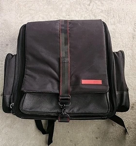 Gigskinz Convertible DJ Backpack Mixer Controller Laptop Travel Bag Black Red - Picture 1 of 12