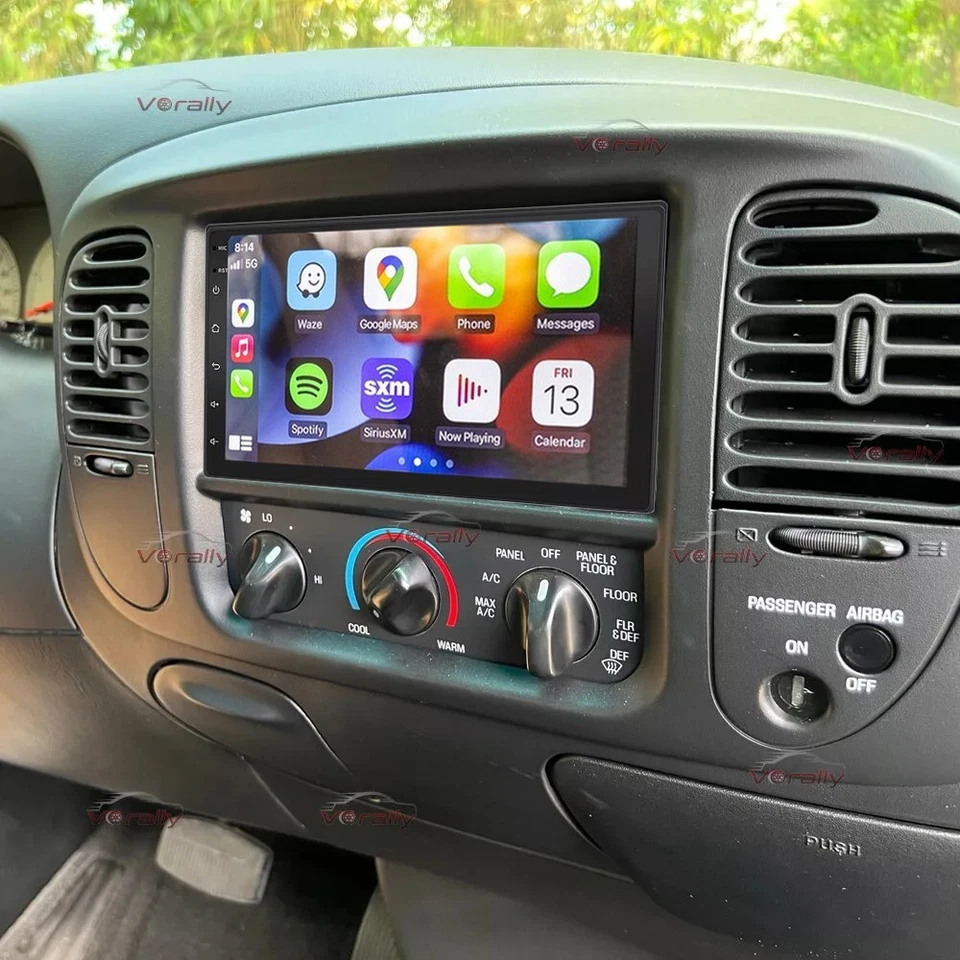 7 英寸 适用于 1997 - 2004 年 福特 F150 苹果 Carplay 立体声收音机 Android 15 Navi GPS 播放器 — 第 1/4 张图片