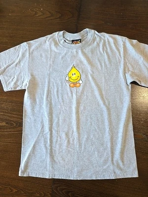 Vtg World Industries 90s Flameboy T shirt Size Medium Adult Fit USA Made EU Rare - Image 1 of 4