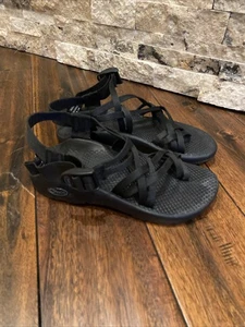 Chacos Riemchen Doppelriemen Wandersandalen schwarz Größe 6 - Bild 1 von 7