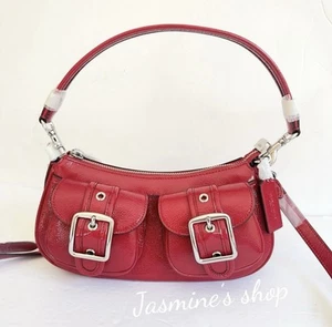 Neu mit Etikett Coach Ashton Baguette Tasche CV943 rot - Bild 1 von 12