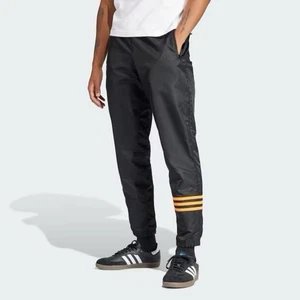 Taglia L - Adidas Originals Uomo Neuclassics + Pantaloni da Pista, Nero/Arancione. - Foto 1 di 8