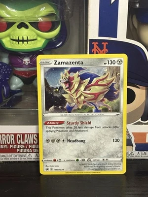 Pokemon TCG Sword & Shield Promo Zamazenta #SWSH034 - Cosmos Holo Promo Card - Image 1 of 4