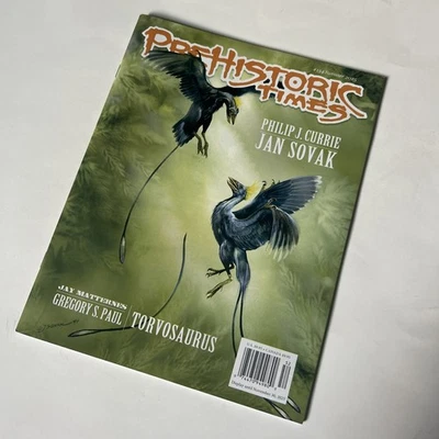 Prehistoric Times Mag #154 Summer 2025-Torvosaurus-Phillip Currie-Jan Sovak-dino Foto 1 de 4
