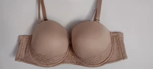 TORRID 42C BEIGE PUSH UP PADDED MULTI-WAY UNDERWIRE BRA - Picture 1 of 15