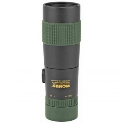 Konus KONUSMALL-3 8-24x40mm Zoom Monocular, Black/Green Rubber, 2063 - Image 1 of 4