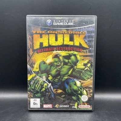 The Incredible Hulk Ultimate Destruction Nintendo Gamecube - No Manual - Tested - Image 1 of 4