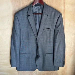 100% Wool Ralph Lauren Chaps Silky Lined 46L Sports Coat Blazer R-07 - Picture 1 of 9