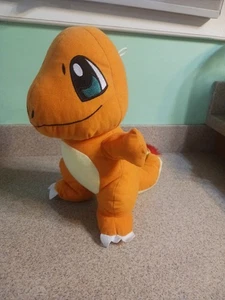 Charmander Pokemon 2016 Toy Factory Stuffed Animal 14" Hanging Beanie Plush - Picture 1 of 11