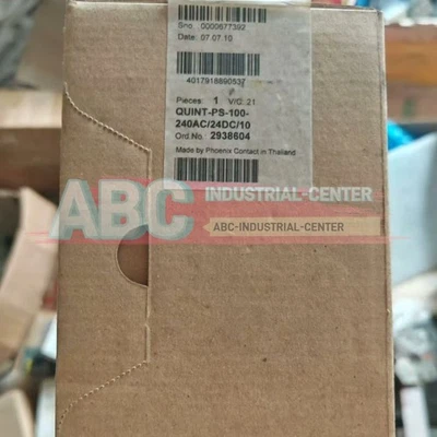 1PCS New PHOENIX CONTACT QUINT-PS-100-240AC/24DC/10 2938604# - Image 1 of 4