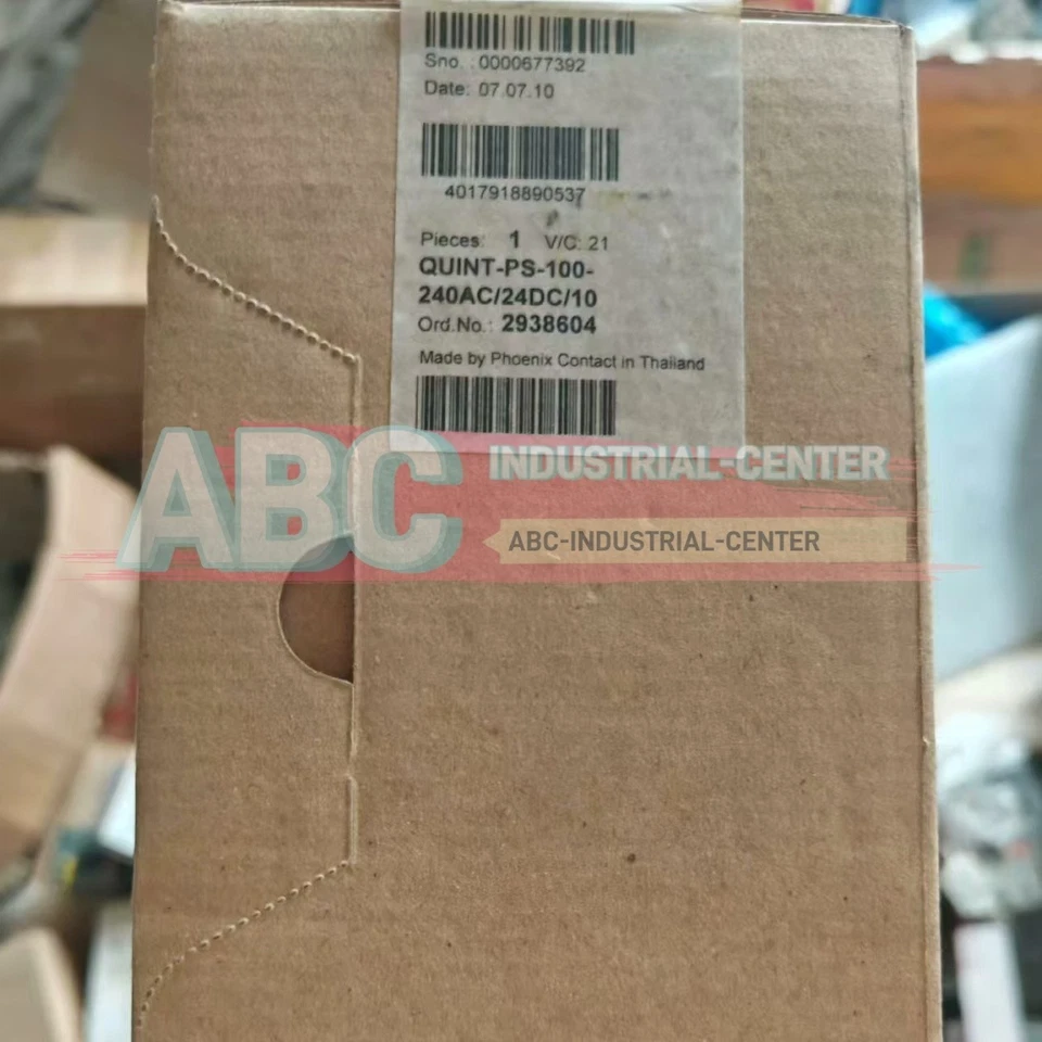 1PCS New PHOENIX CONTACT QUINT-PS-100-240AC/24DC/10 2938604# - Image 1 of 4