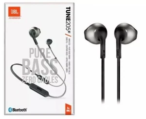 Neu JBL Harman Tune 205BT Wireless Earbud Kopfhörer Pure Bass 6 Stunden Spielzeit - Bild 1 von 4