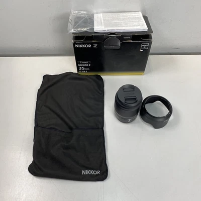 Nikkor Z 35mm f/1.8 S Z-Mount Prime Lens - Black - Image 1 of 4