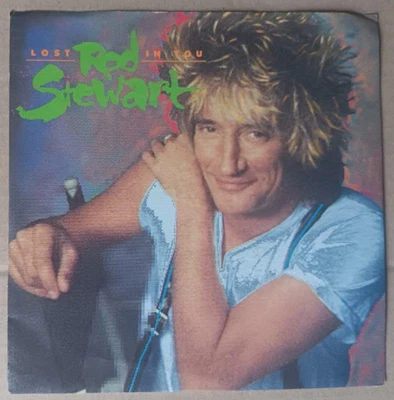 Vinie 45 giri Rod STEWART - Lost in you 1988 Vg+/Ex- - Immagine 1 di 2
