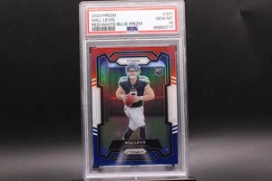 Panini Prizm 2023 - Rookies Will Levis #397 rojo blanco y azul Prizm PSA 10 - Imagen 1 de 2