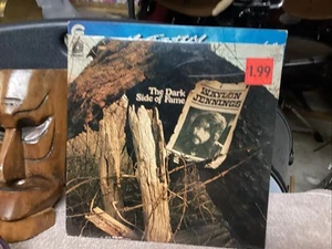 Waylon Jennings – The Dark Side Of Fame NM Vinyl, LP, Reissue 1976 Sealed - Picture 1 of 4