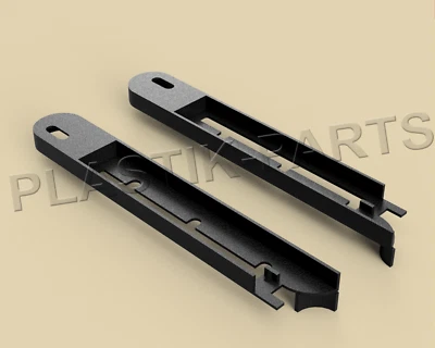 PLASTIK-PARTS Kippschere Kellerfenster Fenster Ersatzteil Set 248mm lang schwarz / weiß