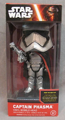 Star Wars The Force Awakens Captain Phasma Vinyl Bobble-Head - Funko - Image 1 of 2