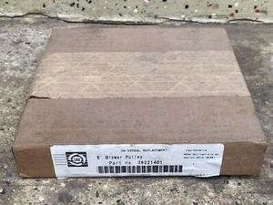 Coppia Pulegge Soffiatore 6" Ricambio Universale Lau 38-2214-01 - Albero 3/4" - NOS - Foto 1 di 1