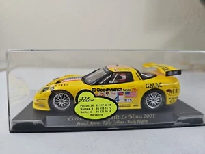 Fly 1/32 Scala Corvette C5R Petit Le Mans 2001 United We Stand Slot Car - Foto 1 di 21