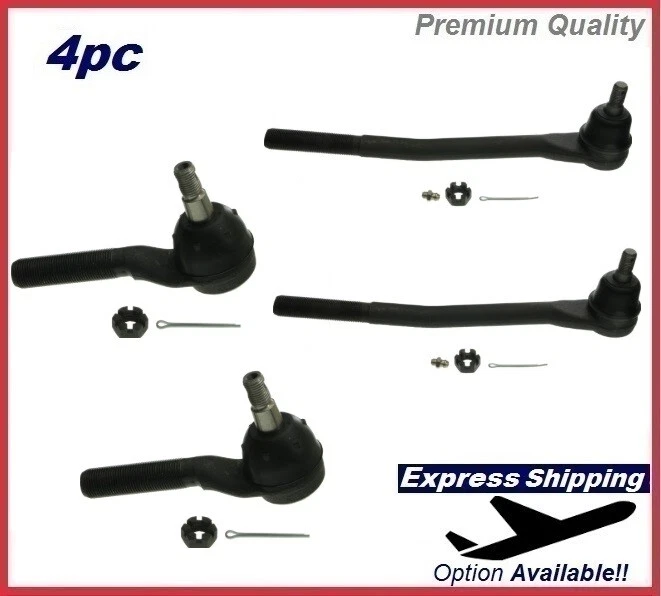 Premium Tie Rod End SET Inner&Outer For FORD MUSTANG MERCURY Kit ES360RL ES364RL - Image 1 of 1