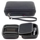 Black Hard Carry Case For Garmin Zumo 660 350 5'' GPS Sat Nav With Storage
