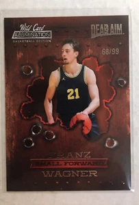 2022 Wild Card Alumination Franz Wagner Orange Dead Aim #d 68/99 - Picture 1 of 2