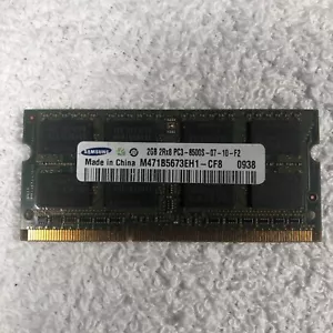 Memory Samsung 2GB DDR3 2Rx8 PC3-8500S M471B5673EH1-CF8 Laptop RAM - Picture 1 of 2