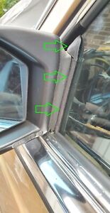 Set rubber seals window rail fits to Mercedes W123 C123 Coupe CE CD A1237200117
