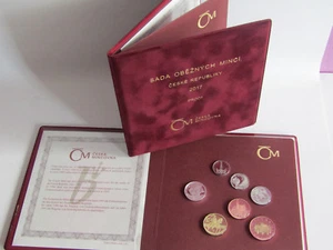 TSCHECHIEN 2017 KMS MÜNZEN SATZ COIN SET PP PROOF - KÖNIG OTAKAR I. - 20 KC - Picture 1 of 10