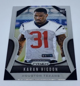 2019 Panini Prizm Football #333 KARAN HIGDON Rookie RC - Picture 1 of 2